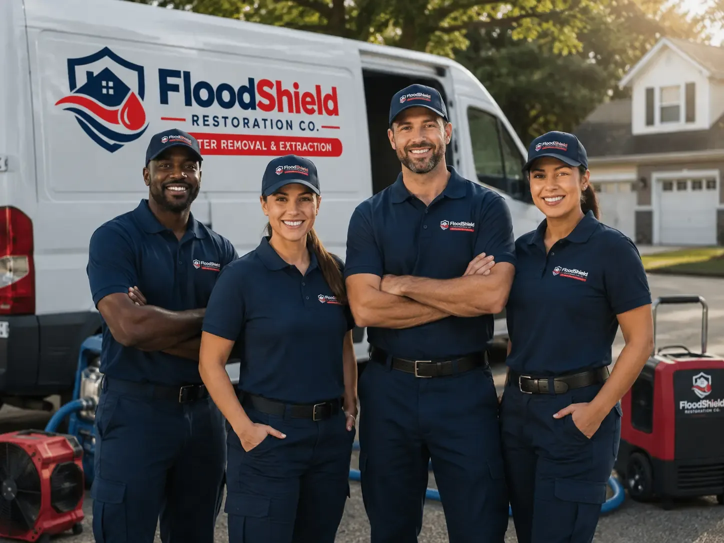 Flood Damage Restoration company in Onaka, SD